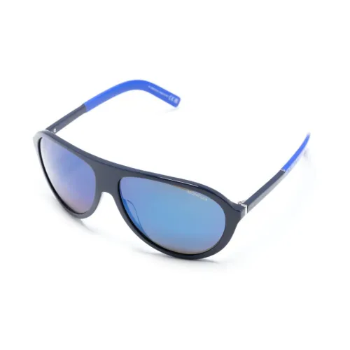 Moncler , Ml0289 90X Sunglasses ,Blue male, Sizes:
