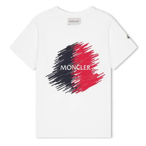 MONCLER Moncler Big Logo Jn43 - White