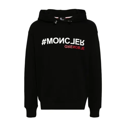 Moncler , Moncler Grenoble Sweaters Black ,Black male, Sizes:
