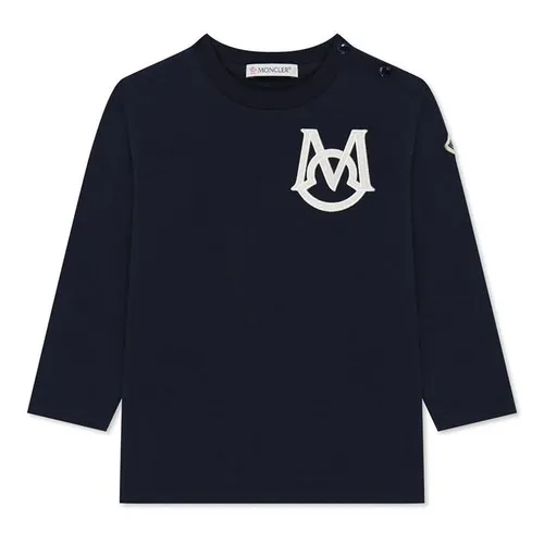 MONCLER Moncler LS T-Shirt In34 - Blue