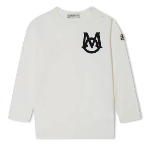 MONCLER Moncler LS T-Shirt In34 - Cream