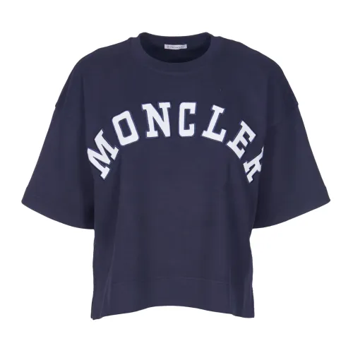 Moncler , Moncler Sweaters Blue ,Blue female, Sizes: