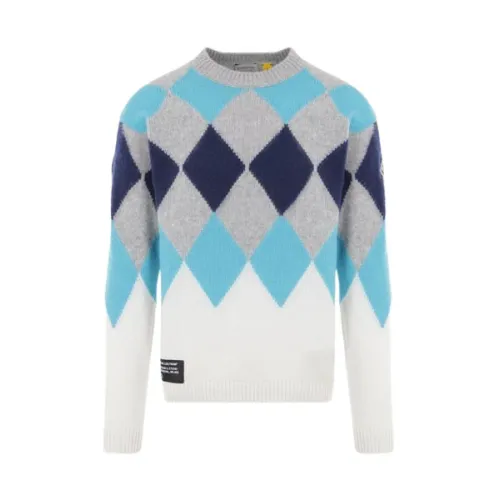 Moncler , MultiColour Sweater by Moncler Genius ,Multicolor male, Sizes: