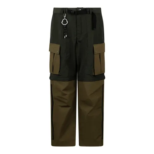 Moncler , Nylon Cargo Trousers ,Multicolor male, Sizes: