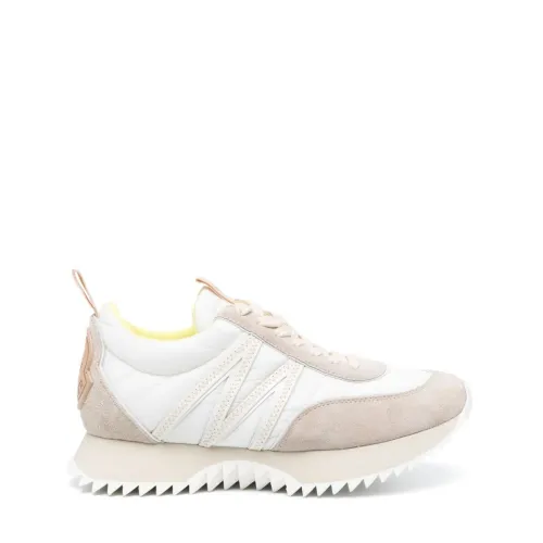 Moncler , Pacey White Nylon Sneakers ,Multicolor female, Sizes:
