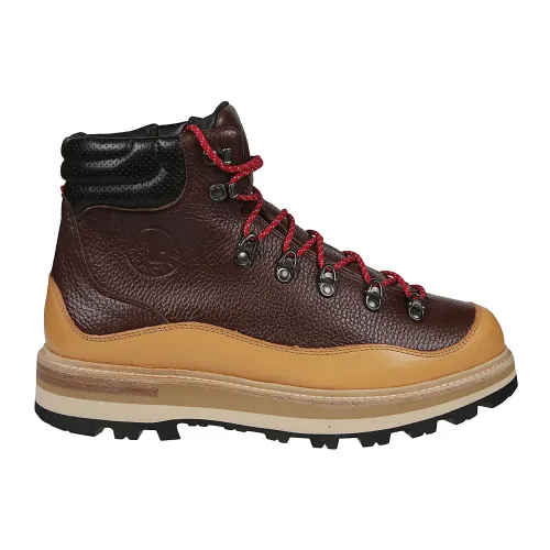 Moncler , Peka Trek Ankle Boots ,Brown male, Sizes: