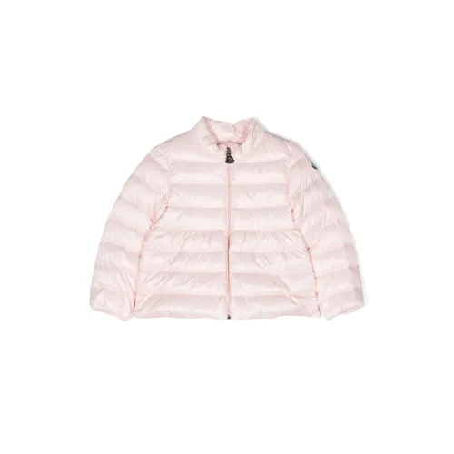Moncler , Pink Parka for Boys - Warm and Stylish Winter Coat ,Pink female, Sizes: