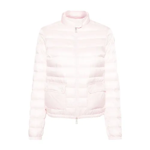 Moncler , Pink Quilted Padded Coat ,Pink female, Sizes: