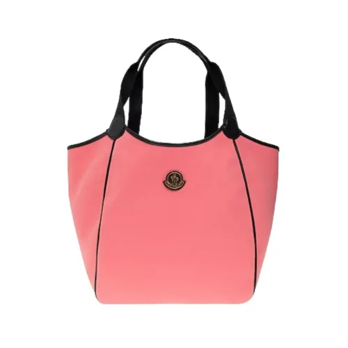 Moncler , Pink Shopper Bag ,Pink female, Sizes: ONE SIZE