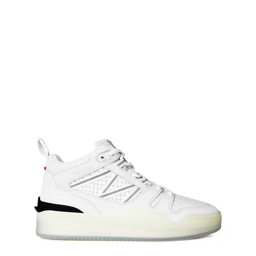 MONCLER Pivot High Top Trainers - White