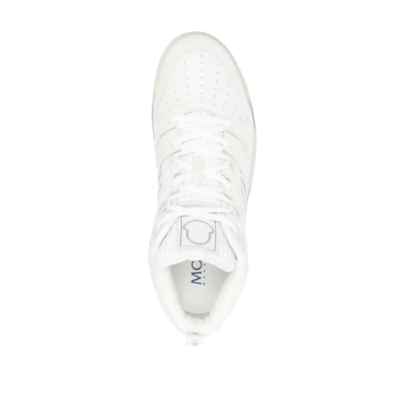 Moncler , Pivot Mid High-Top Sneakers White ,White male, Sizes: