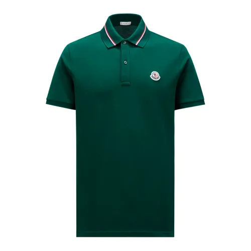Moncler , Polo Shirts ,Green male, Sizes: