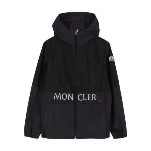 Moncler , Polyamide Joly Jacket ,Black unisex, Sizes:
