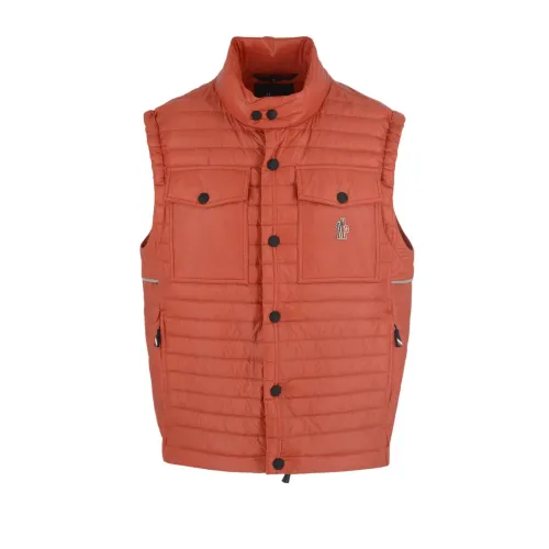 Moncler , Red Groble Gilet ,Red male, Sizes: