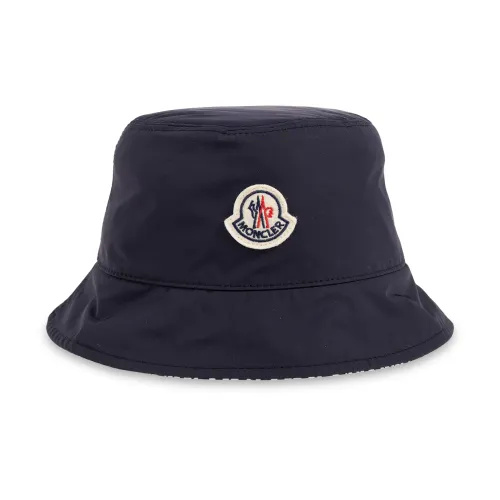 Moncler , Reversible bucket hat ,Blue male, Sizes: