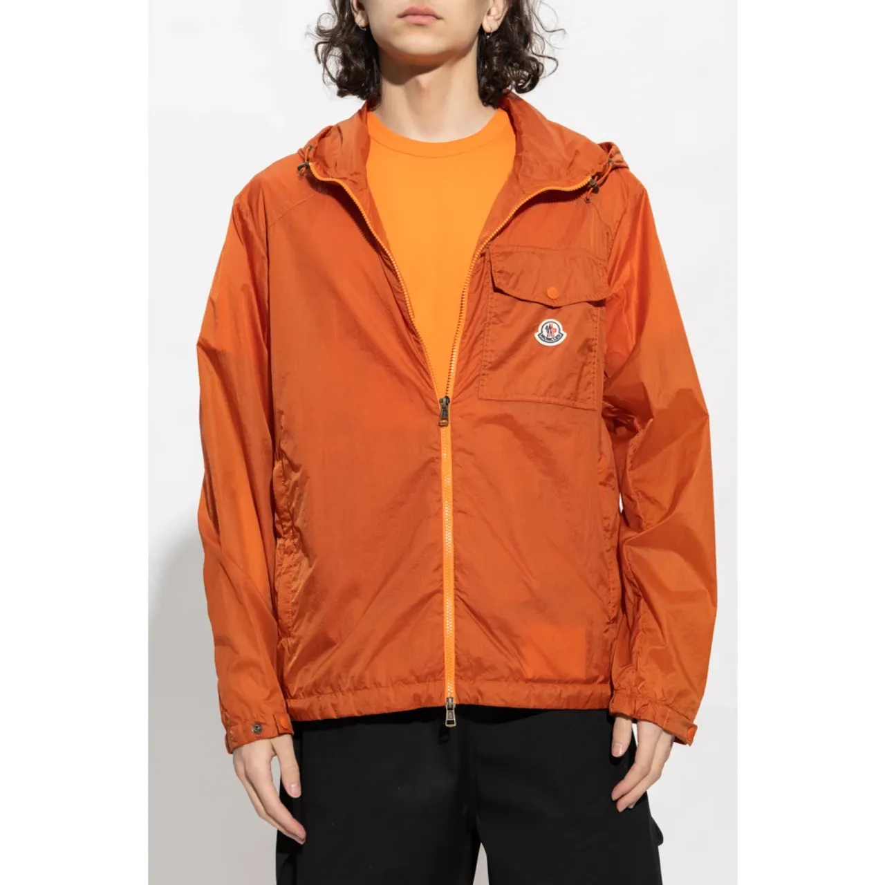 Moncler , Samakar Jacket ,Orange male, Sizes: