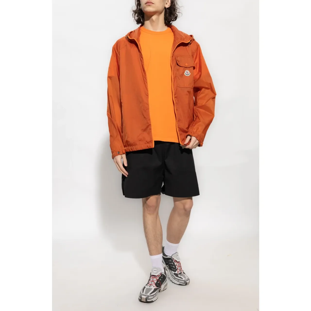 Moncler , Samakar Jacket ,Orange male, Sizes:
