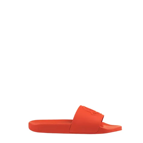 Moncler , Sandals ,Orange male, Sizes: