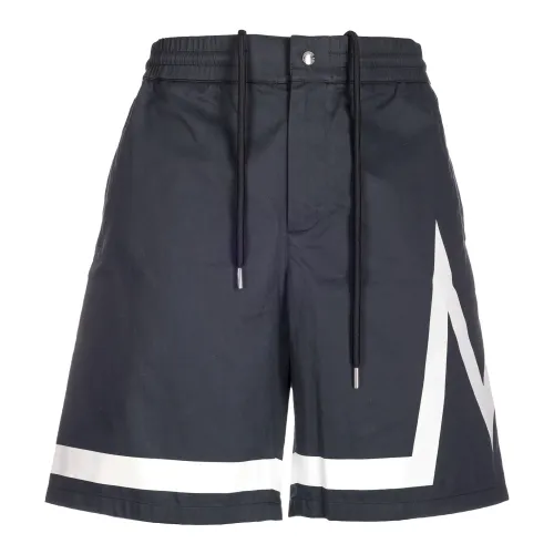 Moncler , Shorts and Bermuda ,Black male, Sizes: