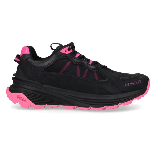 Moncler , Sneaker low Lite Runner Calf Leather ,Black female, Sizes: