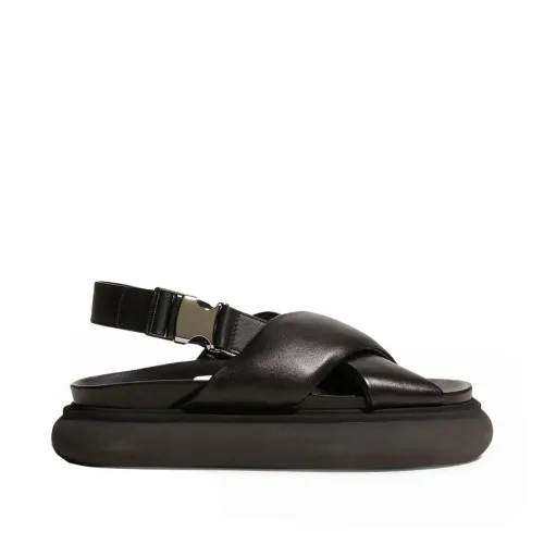 Moncler , Solarisse Sandals, Style ID: H109B4L00120M1699999 ,Black female, Sizes: