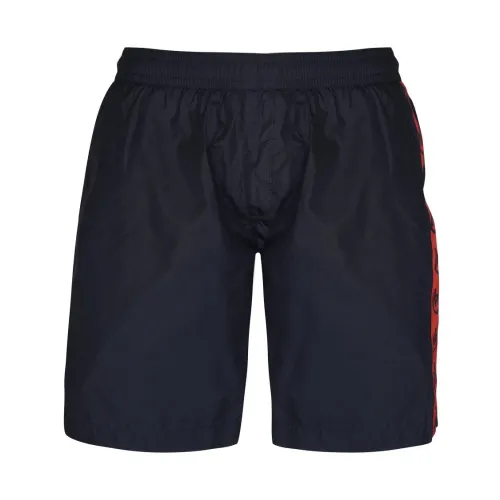 Moncler , Sporty Navy Swimshorts ,Blue male, Sizes: