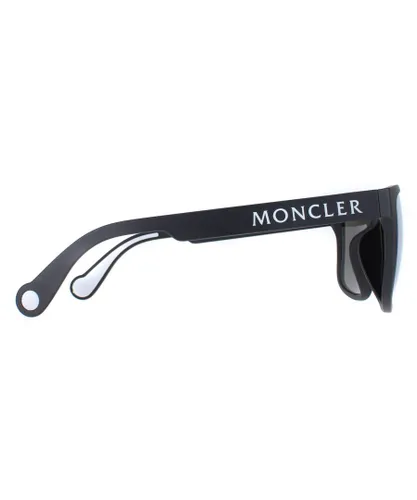 Moncler Square Mens Matte Black Grey ML0164-K - One