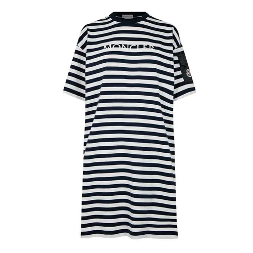 MONCLER Striped T-Shirt Dress - Multi