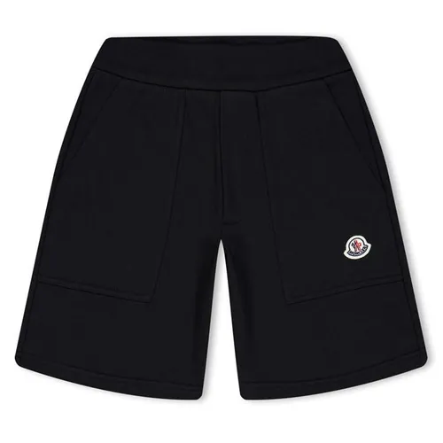 MONCLER Sweat Shorts Juniors - Black