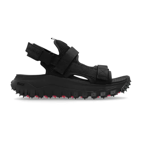 Moncler , Trailgrip sandals ,Black male, Sizes: