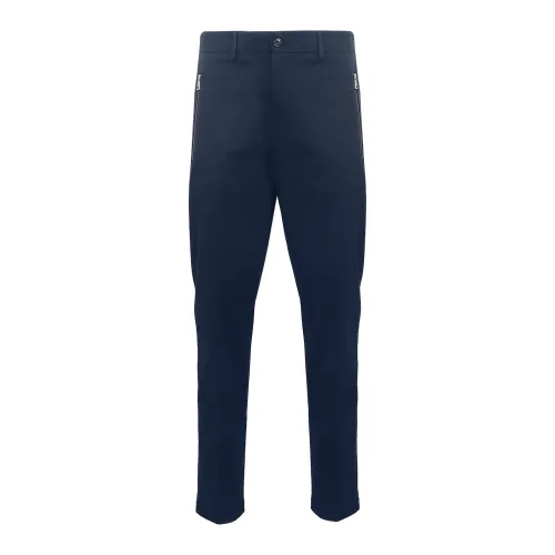 Moncler , Trousers ,Blue male, Sizes:
