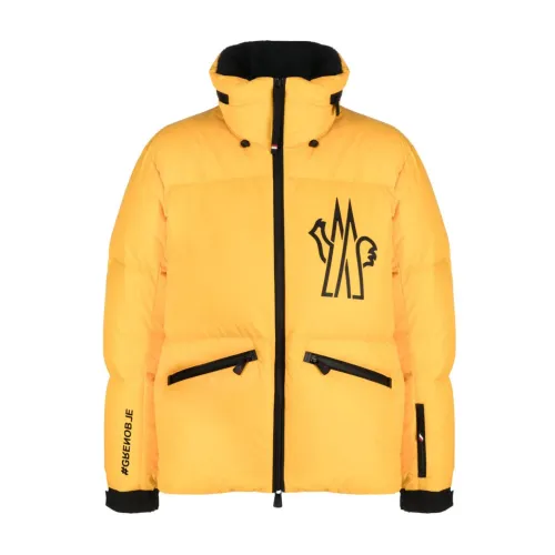 Moncler , Verdons Winter Jackets ,Yellow male, Sizes: