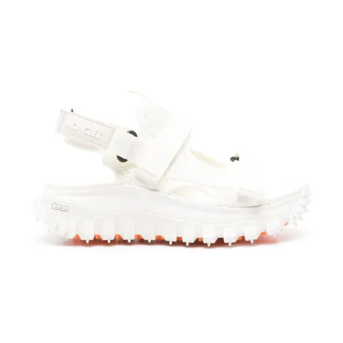 Moncler , White Trailgrip Vela Sandals ,White female, Sizes: