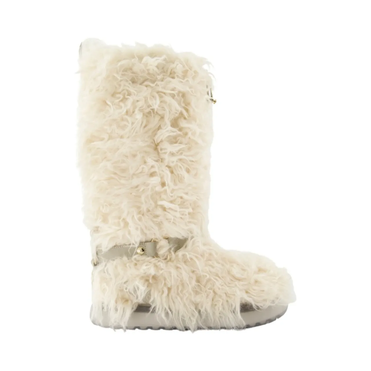 Moncler , Winter Boots ,Beige female, Sizes: