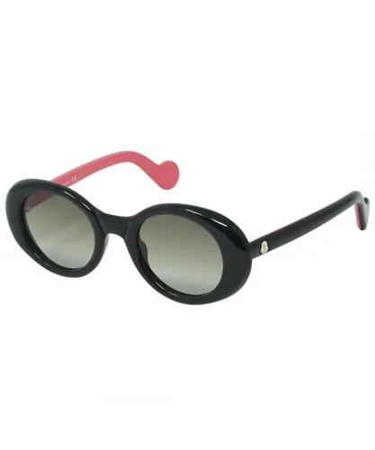 Moncler Womens ML0101 01B Sunglasses - Black - One