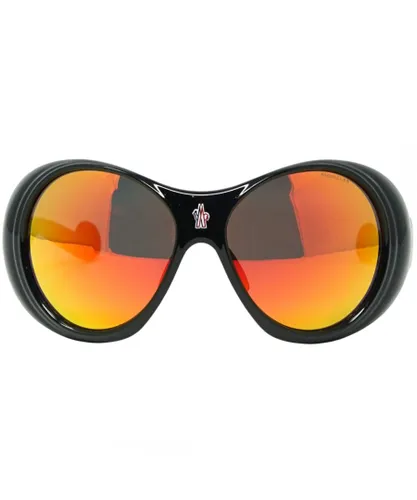 Moncler Womens ML0148 01C 64 Black Sunglasses - One