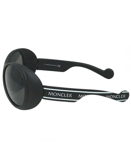 Moncler Womens ML0148 02A Sunglasses - Black - One