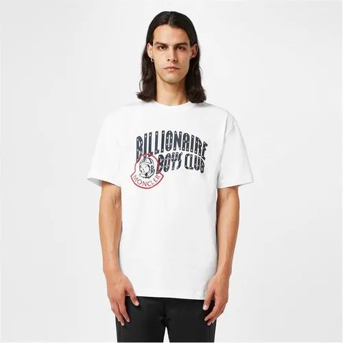 MONCLER X BBC X Billionaire Boys Club Logo T-Shirt - White