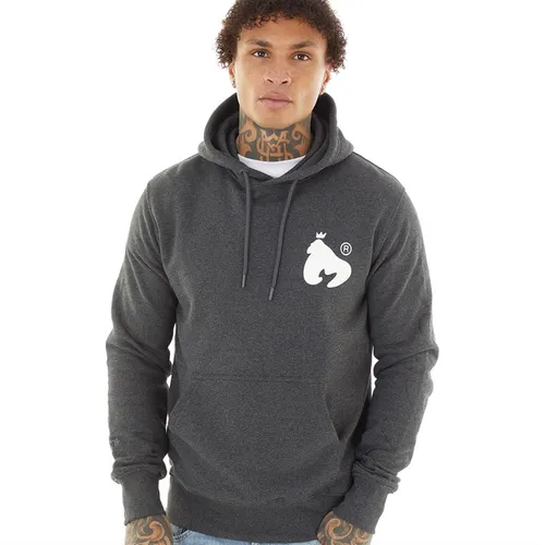 Money Mens Sig Line Jersey Hoodie Charcoal