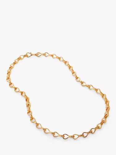 Monica Vinader Infinity Link Necklace - Gold - Female