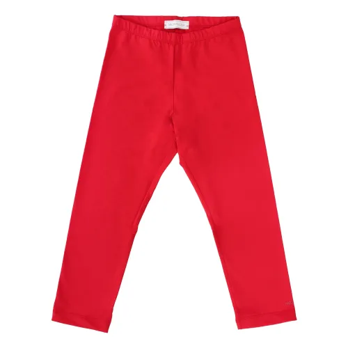 Monnalisa , Kids Red Leggings Regular Fit ,Red female, Sizes: