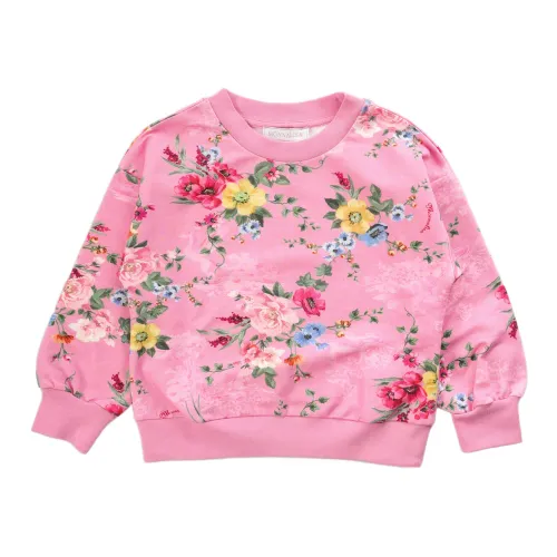Monnalisa , Kids Sweatshirt - Regular Fit - Pink ,Multicolor female, Sizes: