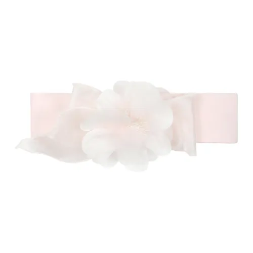 Monnalisa , Pink Tulle Flower Headband ,Pink female, Sizes: