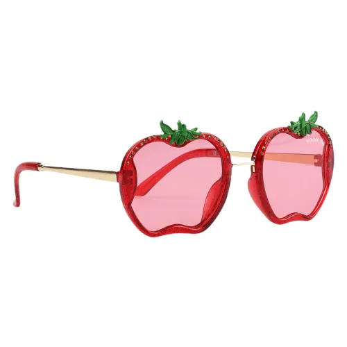 Monnalisa , Sunglasses ,Red female, Sizes: ONE