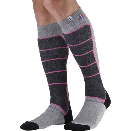 Monnet Fusion Ski Socks: Pink: 39-40