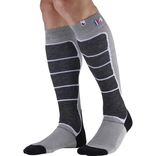 Monnet Fusion Ski Socks: White: 41-42