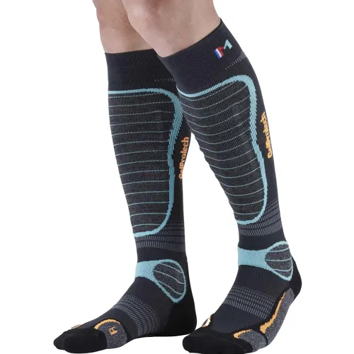 Monnet Gel Protech Ski Socks - Socks Only: BLUE: 37/38