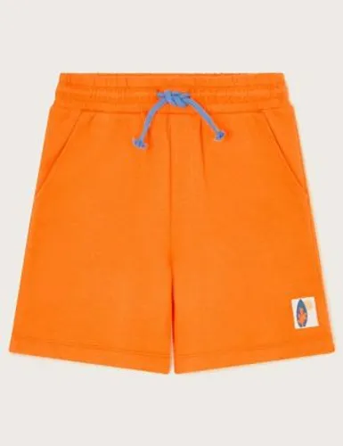 Monsoon Boys Pure Cotton Shorts (3-13 Yrs) - 12-13 - Orange Mix, Orange Mix
