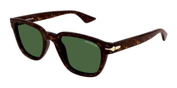 Mont Blanc MB0302S 002 Men's Sunglasses Tortoiseshell Size 51