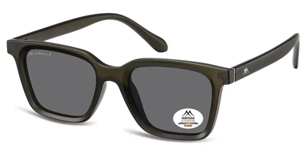 Montana Eyewear MP58 Polarized MP58E Men's Sunglasses Grey Size 52